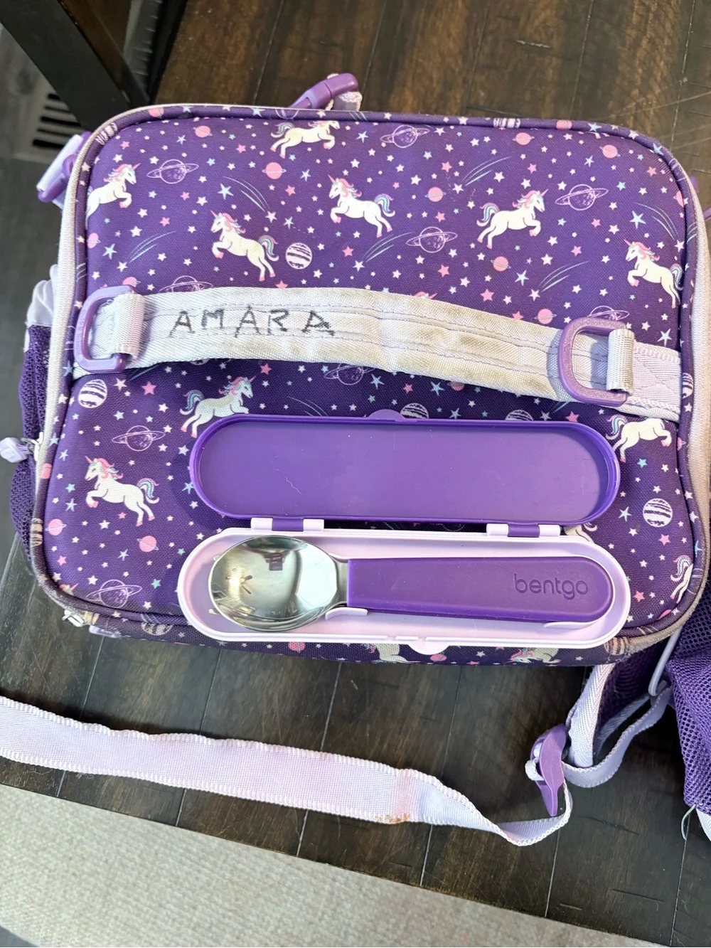 Bentgo purple unicorn